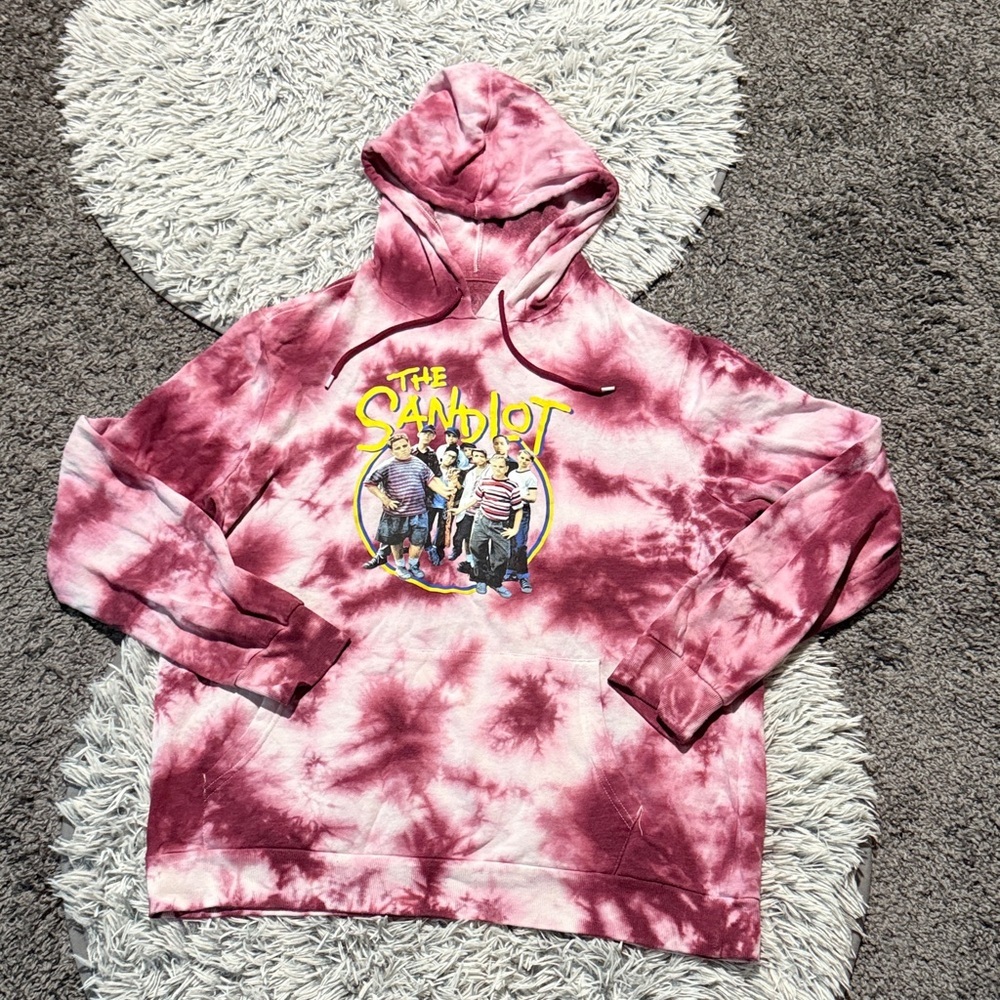 The Sandlot Tie-Dye Hoodie Size Large